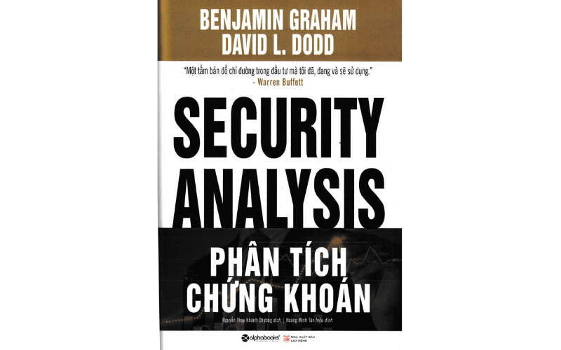 Cuốn sách "Security Analysis" của Benjamin Graham